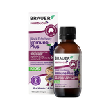 Brauer Sambucus Black Elderberry Kids Immune Plus Oral Liquid 100ml