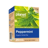 Planet Organic Peppermint Organic Herbal Tea 25 Tea Bags