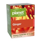 Planet Organic Ginger Organic Tea 25 Bags
