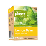 Planet Organic Lemon Balm Tea Bags 25 tea bags