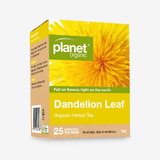Planet Organic Dandelion Leaf Herbal Tea x 25 Tea Bags