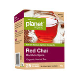 Planet Organic Organic Red Chai (Rooibos Spice) Herbal Tea x 25 Tea Bags