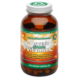 Green Nutritionals Pure Plant Sourced Organic Green Vitamin C 120 vegan caps