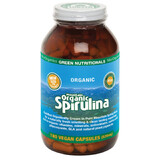 Green Nutritionals Mountain Organic Spirulina 520mg 180 Vegan Caps