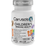 Carusos Children's Immune Health 60 chewable tabs