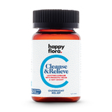 Happy Flora Cleanse & Relieve Laxative Capsules with Prebiotic Inulin & Tart Cherry 60 caps