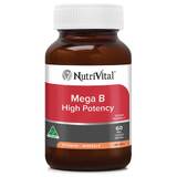 NutriVital Mega B High Potency 60 tabs