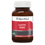 NutriVital Lysine 1000 100 tabs