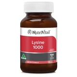 NutriVital Lysine 1000 100 tabs