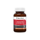 NutriVital Vitamin D3 in Rice Bran Oil 60 caps