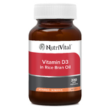 NutriVital Vitamin D3 200 caps