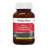 NutriVital Sinus Congestion + Horseradish 60 caps