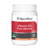 NutriVital Vitamin D3 Fast Absorb 120 tablets
