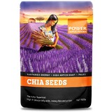 Power Super Foods Raw Black & White Chia Seeds 500g (EOL)