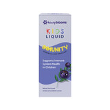Henry Blooms Kids Liquid Immunity Elderberry with Olive Leaf Blackcurrant 100ml
