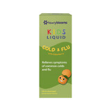 Henry Blooms Kids Liquid Cold & Flu with Elderberry Orange 100ml
