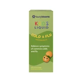Henry Blooms Kids Liquid Cold & Flu with Elderberry Orange 100ml
