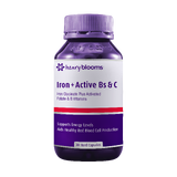 Henry Blooms Iron + Active Bs & C 30 capsules