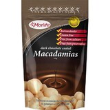 Morlife Dark Chocolate Coated Macadamias 125g