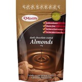 Morlife Dark Chocolate Coated Almonds 125g