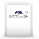 Amino Nutrition 100% Pure L-Lysine 100g