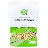 Organic Road Raw Cashews 500g