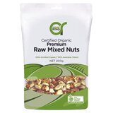 Organic Road Premium Raw Mixed Nuts 200g