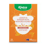 Kintra Foods Lemon & Ginger with Manuka Honey 25 filter bags