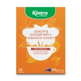Kintra Foods Lemon & Ginger with Manuka Honey 25 filter bags