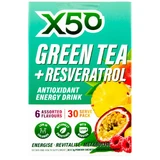 Green Tea X50 Assorted 6 Flavour 30 Sachets
