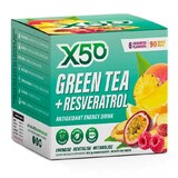 Green Tea X50 Assorted 6 Flavour 90 Sachets