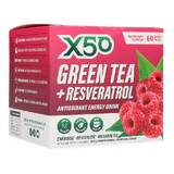 Green Tea X50 Raspberry Flavour 60 Sachets