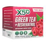 Green Tea X50 Raspberry Flavour 60 Sachets