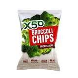 X50 Broccoli Chips Spicy Flavour  60g