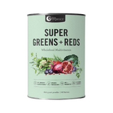 Nutra Organics Super Greens + Reds Powder 600g