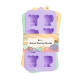 Nutra Organics Animal Gummy Moulds 3 Pack