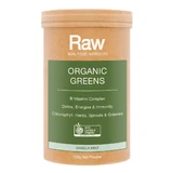 Amazonia Raw Real Food Nutrients Organic Greens 200g Vanilla Mint Flavour