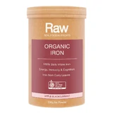 Amazonia Raw Real Food Nutrients Organic Iron 200g Apple Blackcurrant Flavour