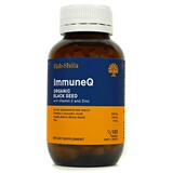 Hab Shifa Immune Q Organic Black Seed with Vitamin C & Zinc 120 Caps