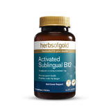 Herbs of Gold Activated Sublingual B12 75 tabs