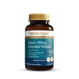 Herbs of Gold Niacin 100mg Extended Release 60 Tabs