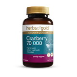 Herbs of Gold Cranberry 70,000 50 Tablets