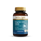 Herbs of Gold Vitamin D3 1000 120 Caps