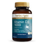 Herbs of Gold Vitamin D3 1000 240 capsules