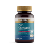 Herbs of Gold Zinc Chewable 60 tabs