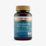 Herbs of Gold B6 P5P 50mg 60 tabs