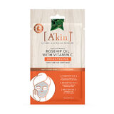 A'Kin Rosehip Oil with Vitamin C Brightening Face Sheet Mask 1PC