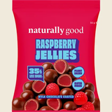 Naturally Good Raspberry Jellies 50g