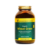BioGenesis Organic Wheat Grass Powder 150g (Glass)