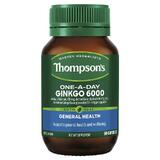 Thompson's One-A-Day Ginkgo 6000 60 Capsules